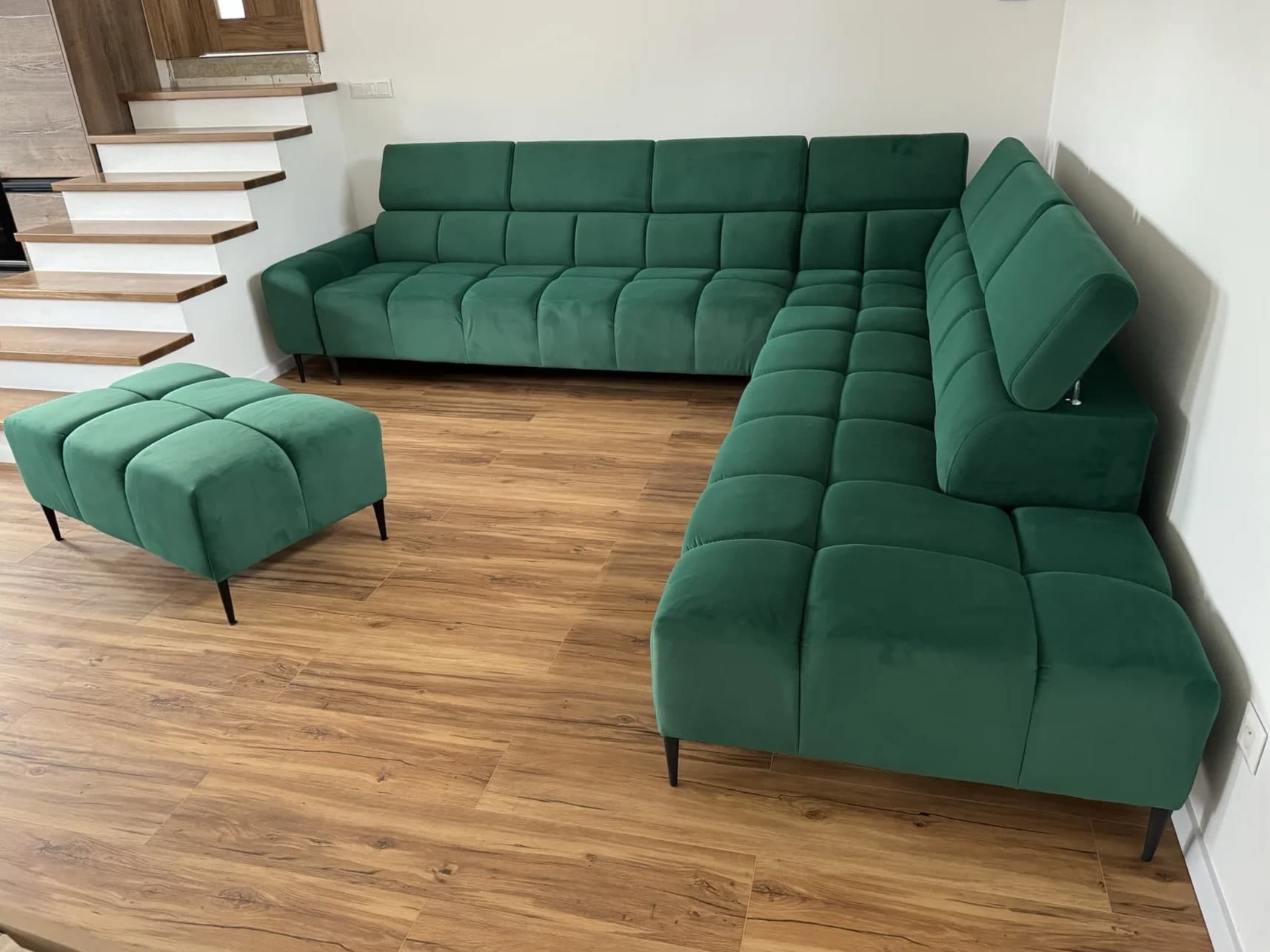Narożnik Chesterfield karmelowy, Bielsko-Biała